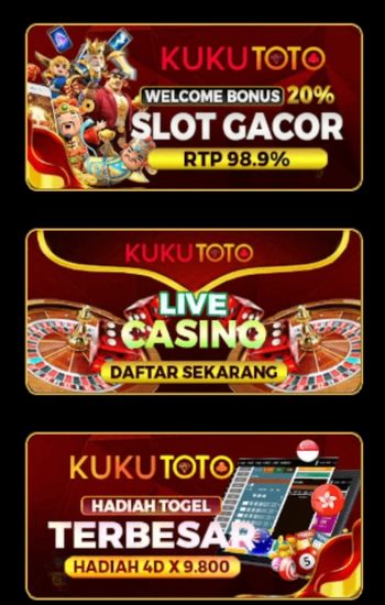 Tampilan Kukutoto APK pada layar smartphone - promosi